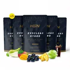 Pack Evoclear com 5 embalagens de prote&iacute;na clear