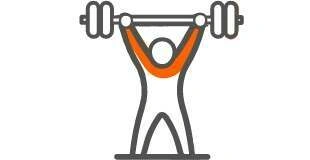 Contribui para o aumento da for&ccedil;a e massa muscular