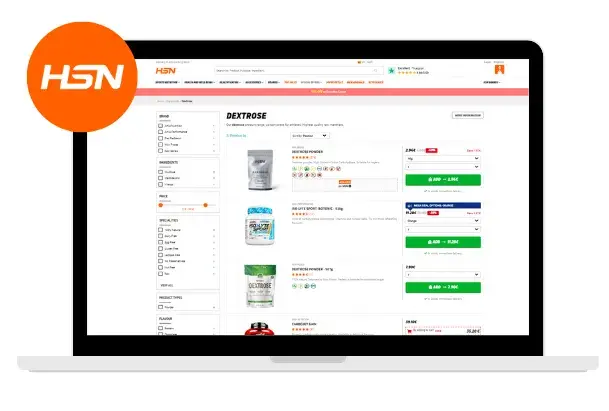 Dextrose supplements