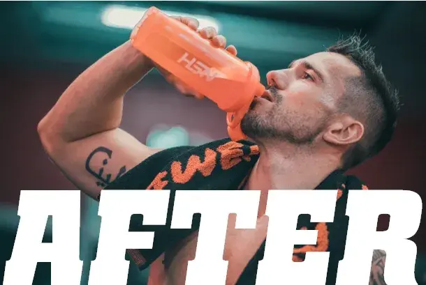 after workout