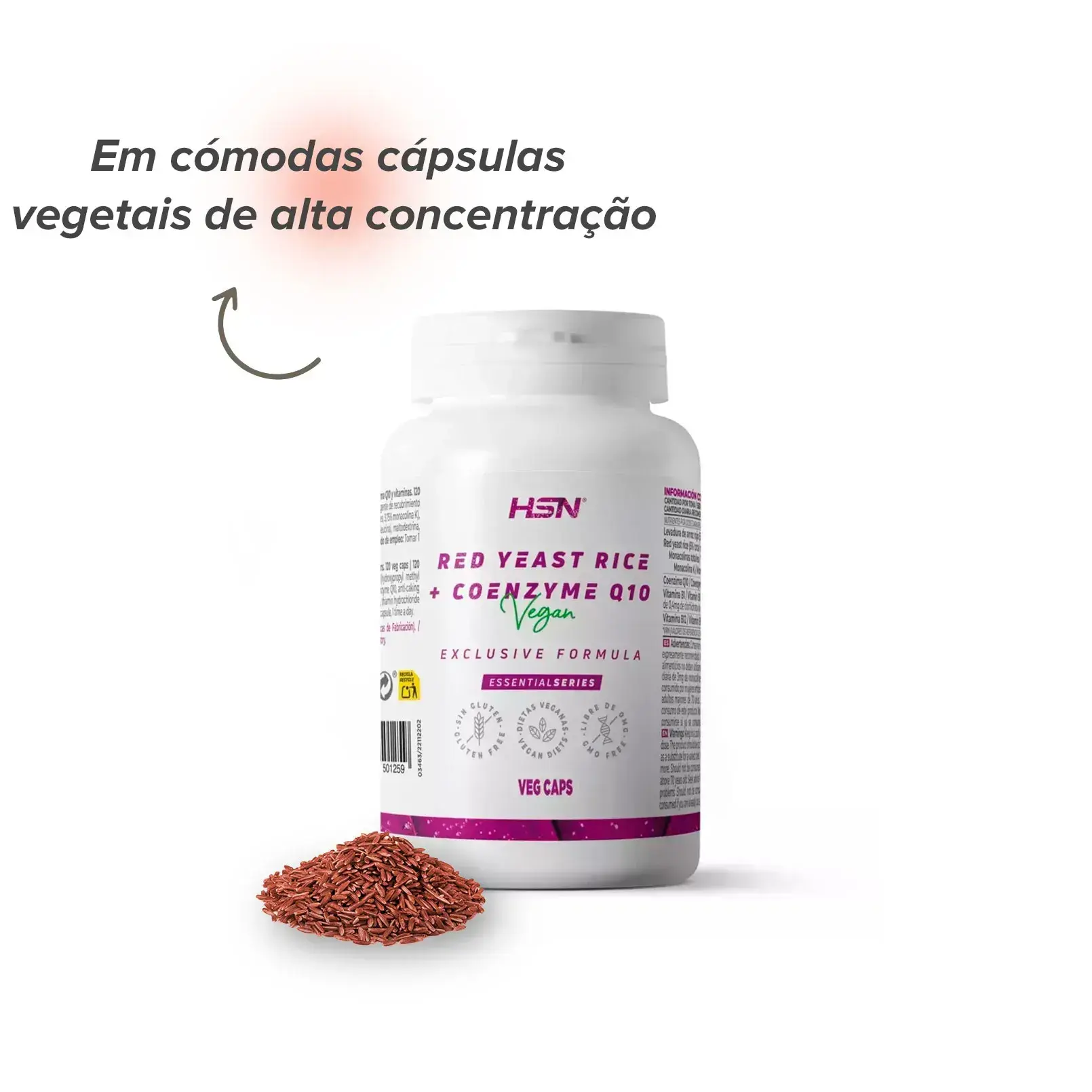 Levedura de Arroz Vermelho com Coenzima Q10 Levedura de Arroz Vermelho com Coenzima Q10