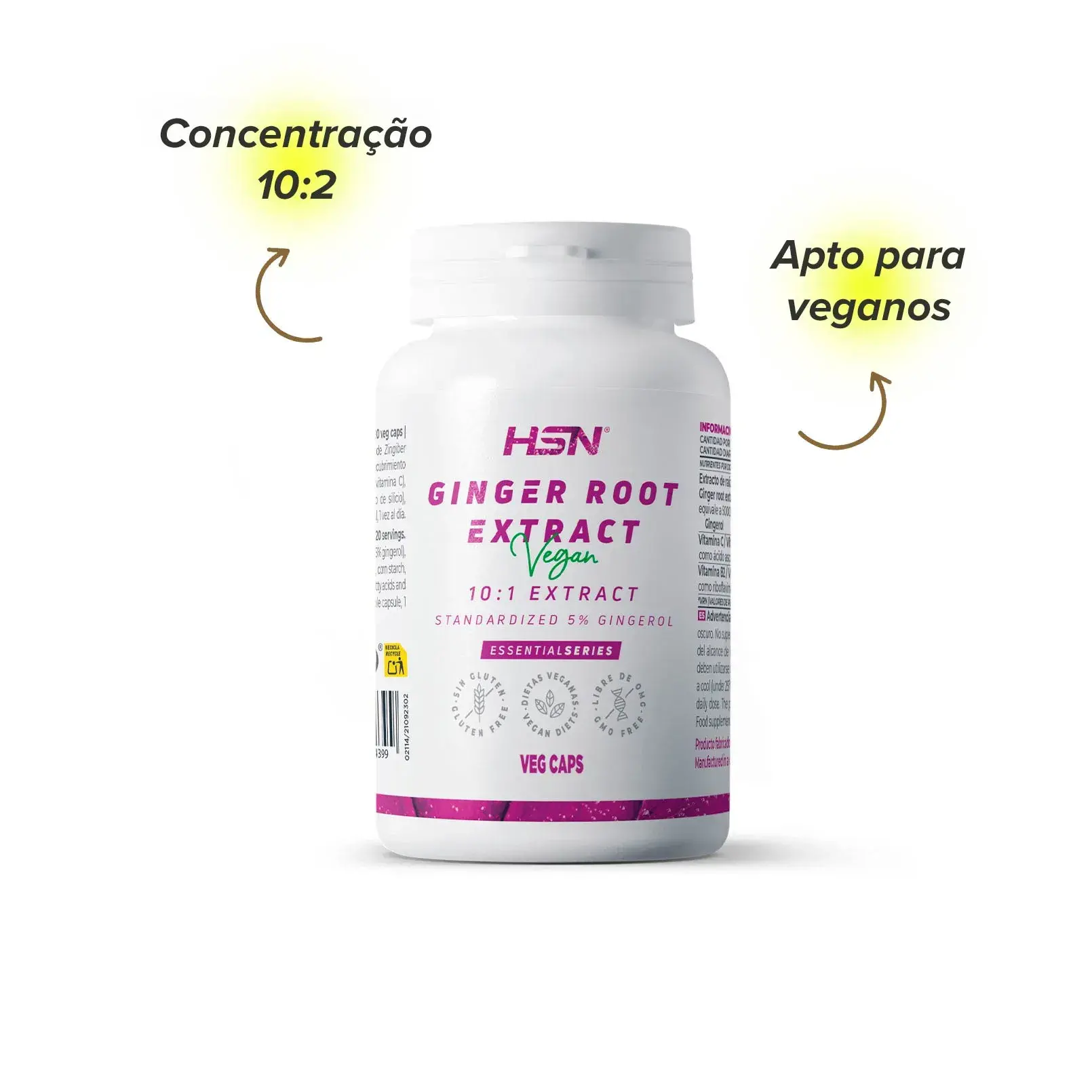 Extracto de Jengibre HSN