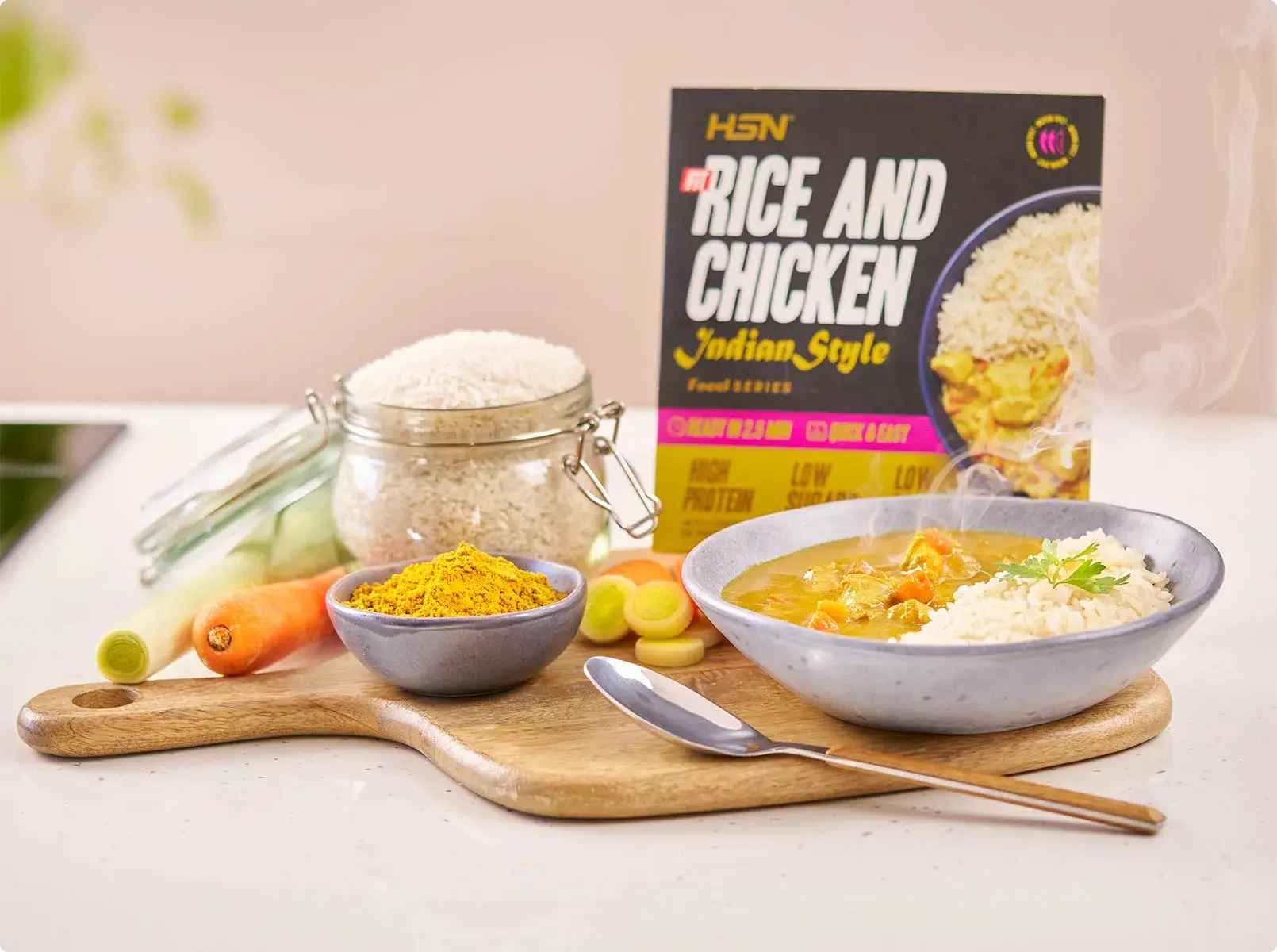 Preparados prontos a comer com menos calorias