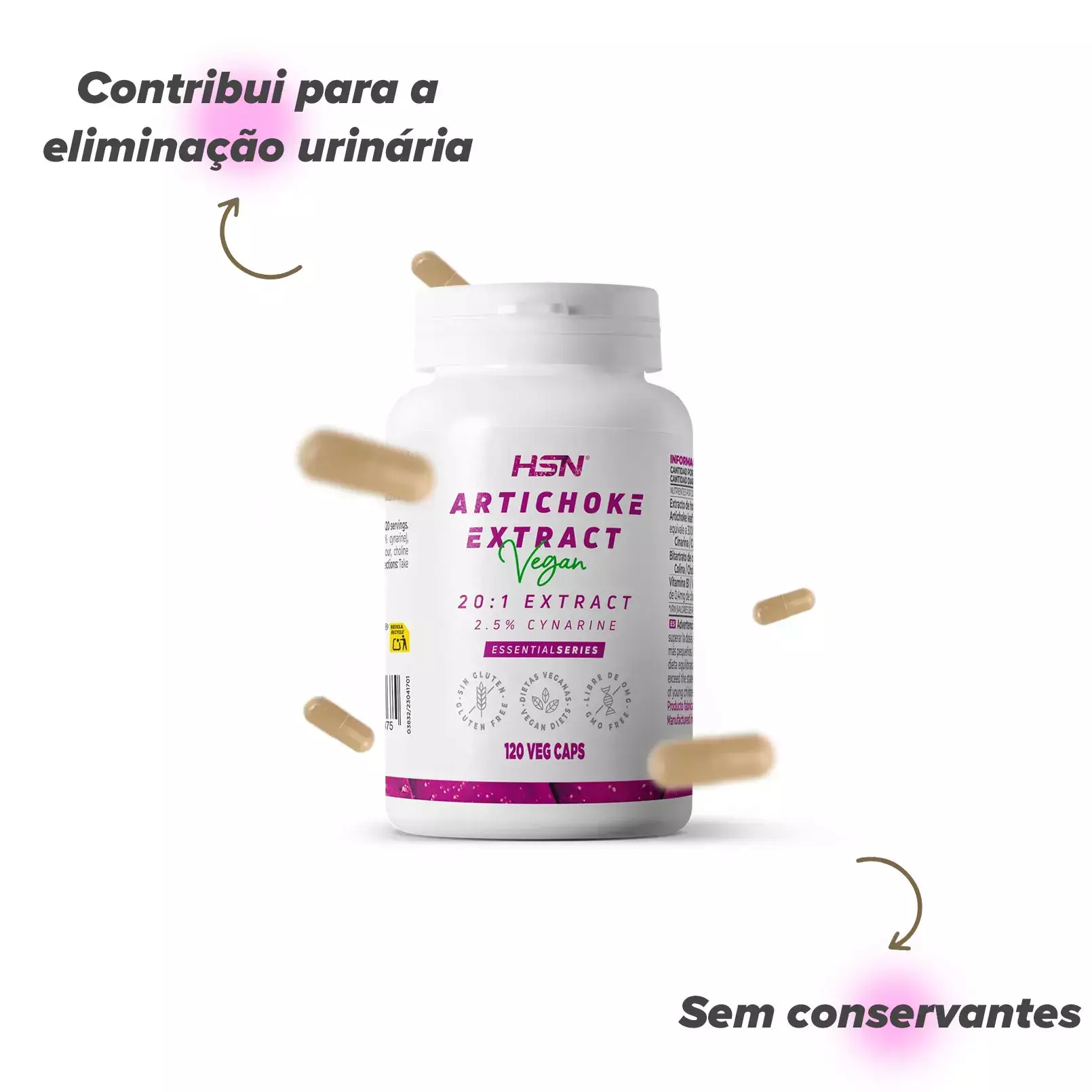 Extrato de folhas de Alcachofra HSN