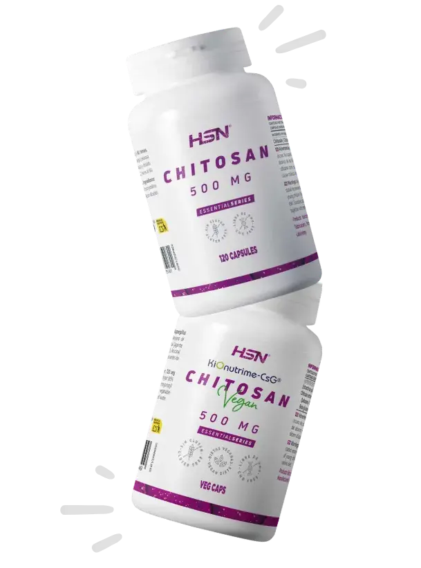 Suplementos de quitosana