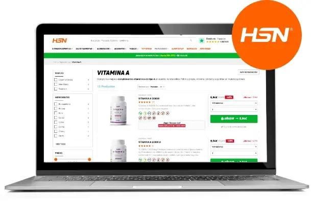 Comprar vitamina A na HSNstore