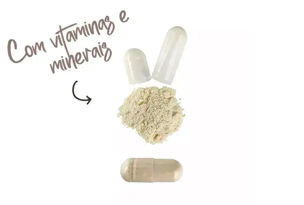 Ginseng Coreano com vitaminas e minerais