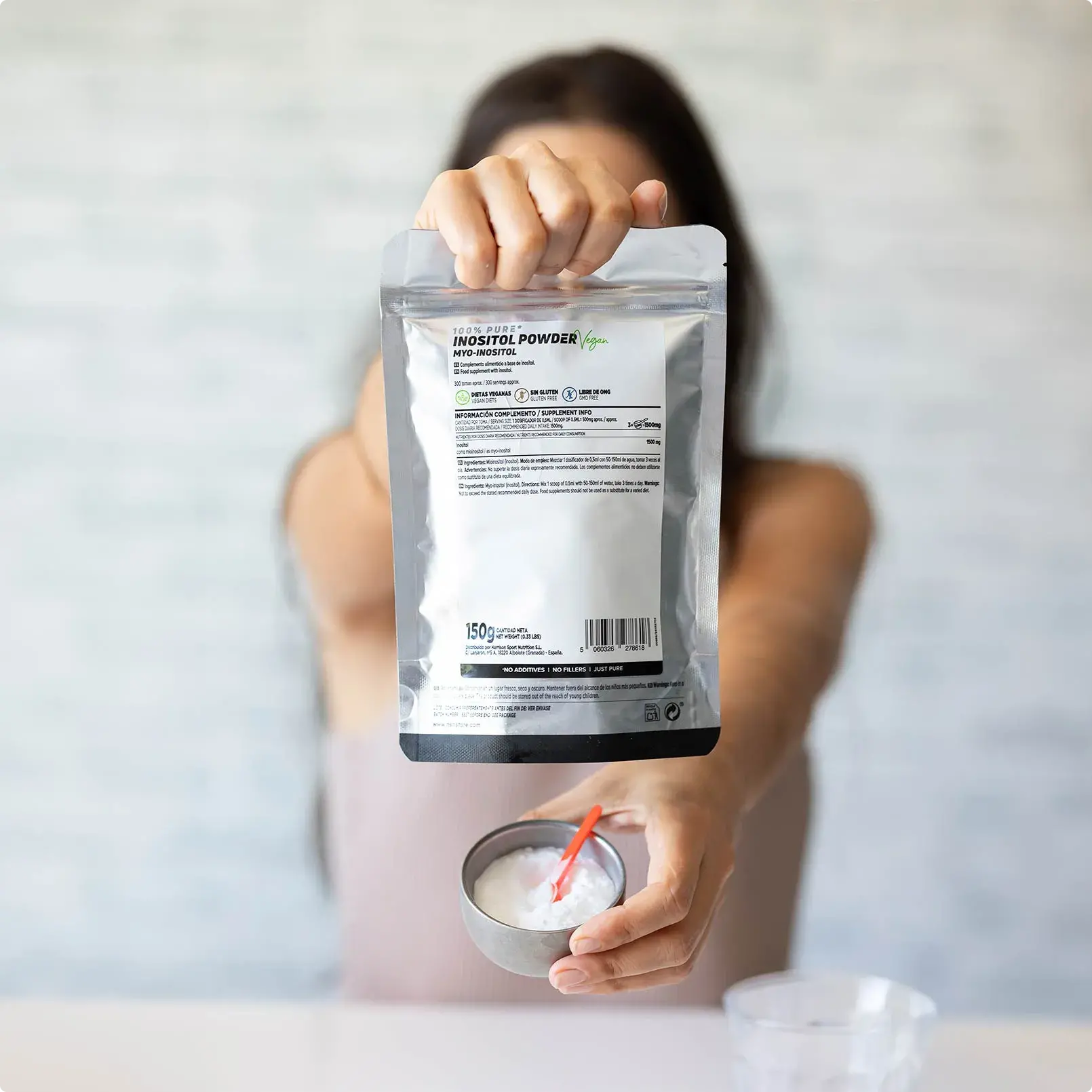 100% Inositol em p&oacute;