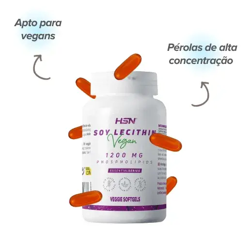 Lecitina de soja softgels
