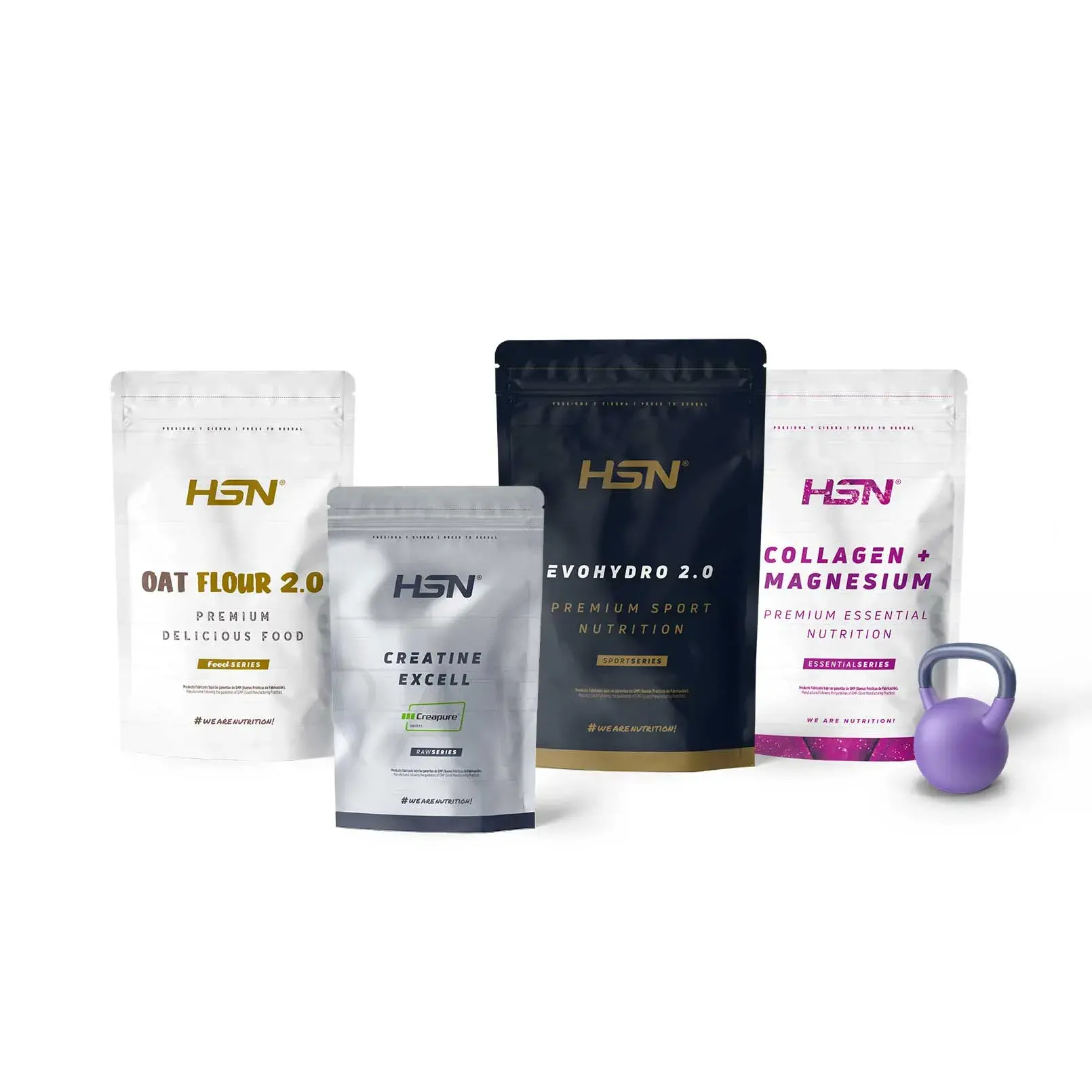 Desfruta de todos os packs HSN