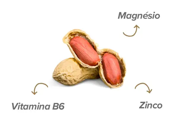 Nutrientes do amendoim