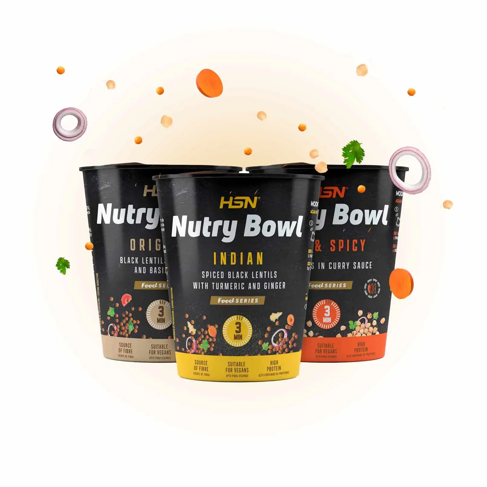 Nutry Bowls HSN, prontos para comer em 3 minutos