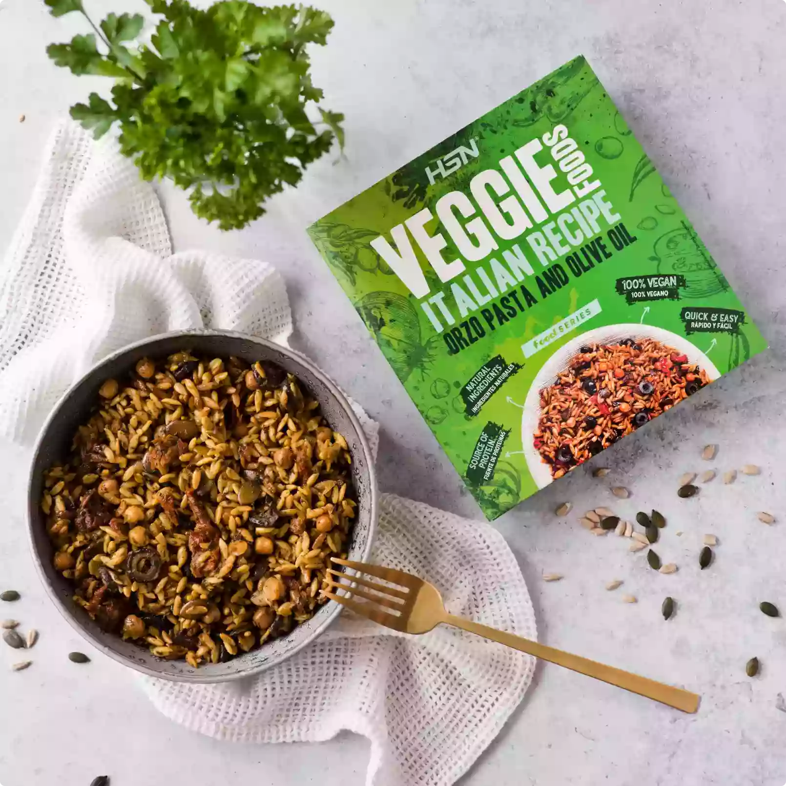 Packs de comida nutritiva e saud&aacute;vel