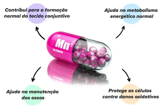 Manganês no organismo