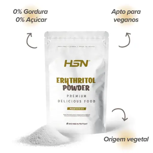 Eritritol em p&oacute; sem calorias