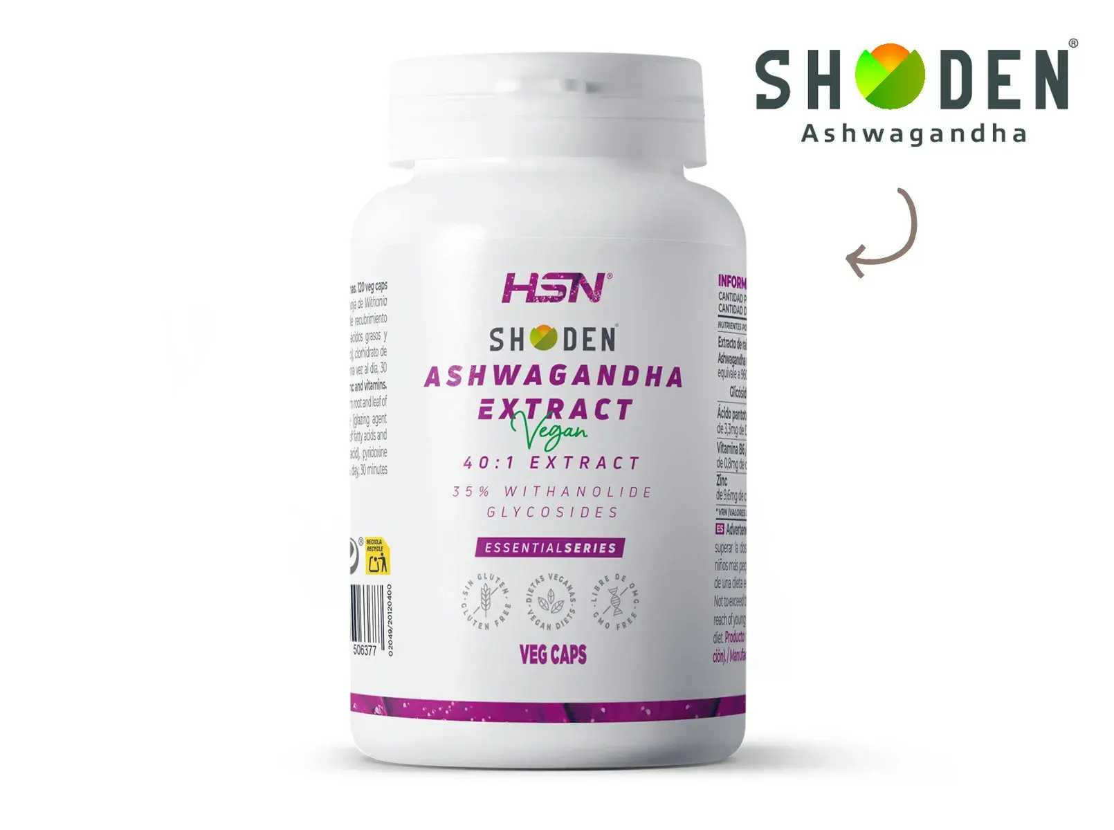 Extrato de ashwagandha Shoden&reg;