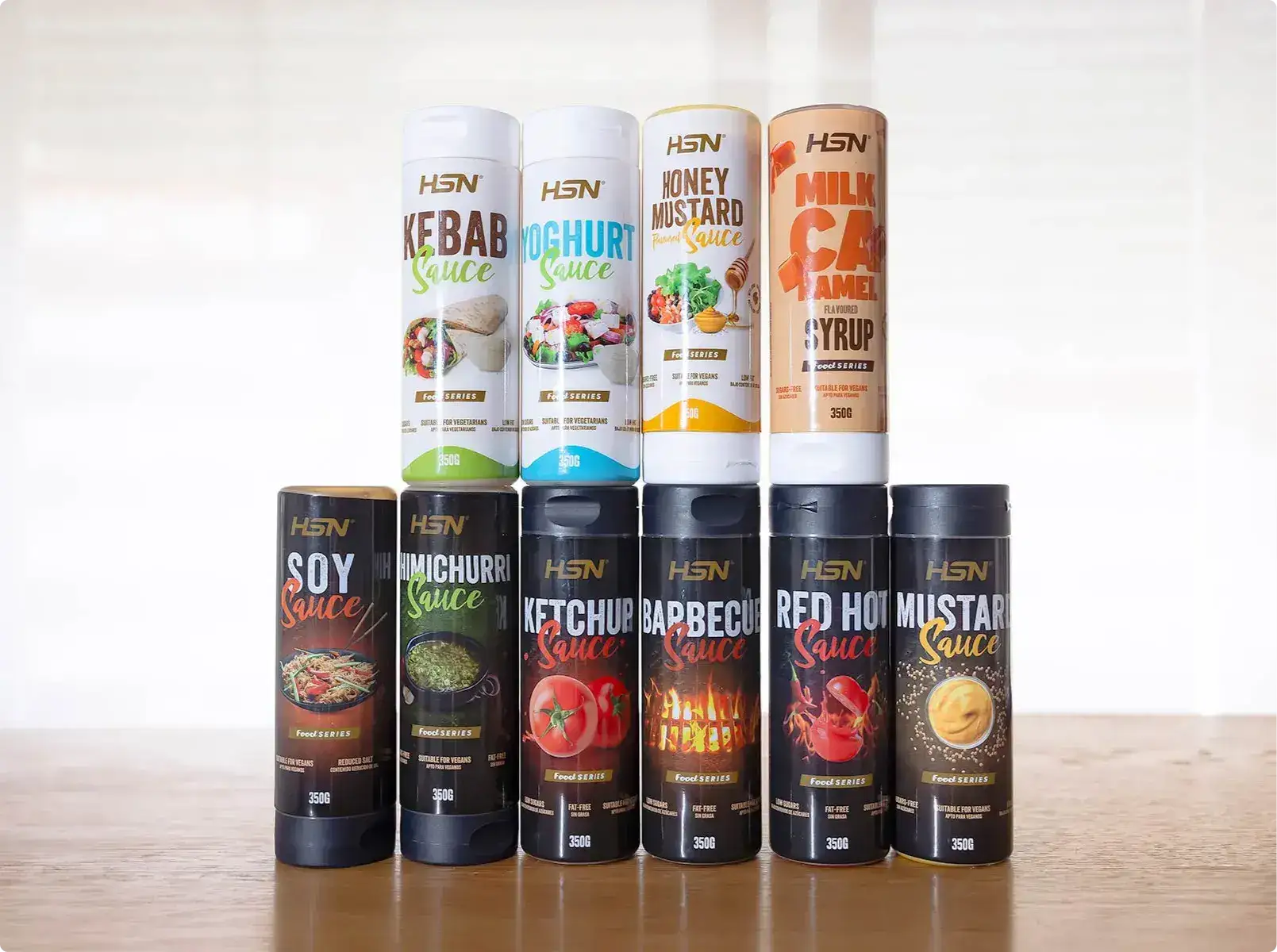 Molhos e xaropes saud&aacute;veis reduzidos em calorias