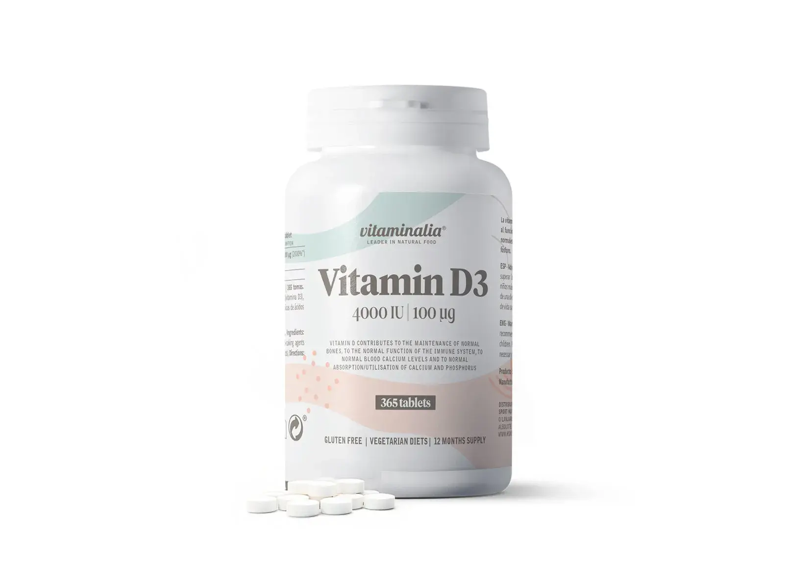 Vitamina D3 apta para vegetarianos